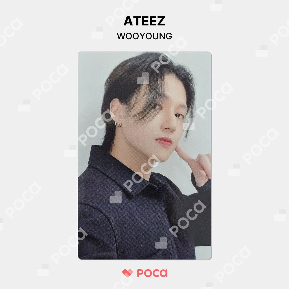 ateez everline エバラ 両面 ユノ トレカ ラキドロ ATEEZ everline 両面トレカ ユノ