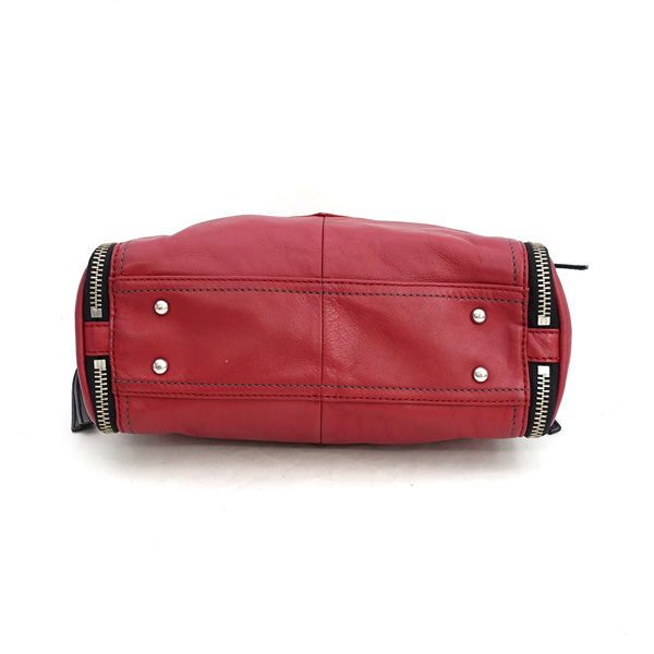 Leather handbag Diesel Red in Leather - 48532504