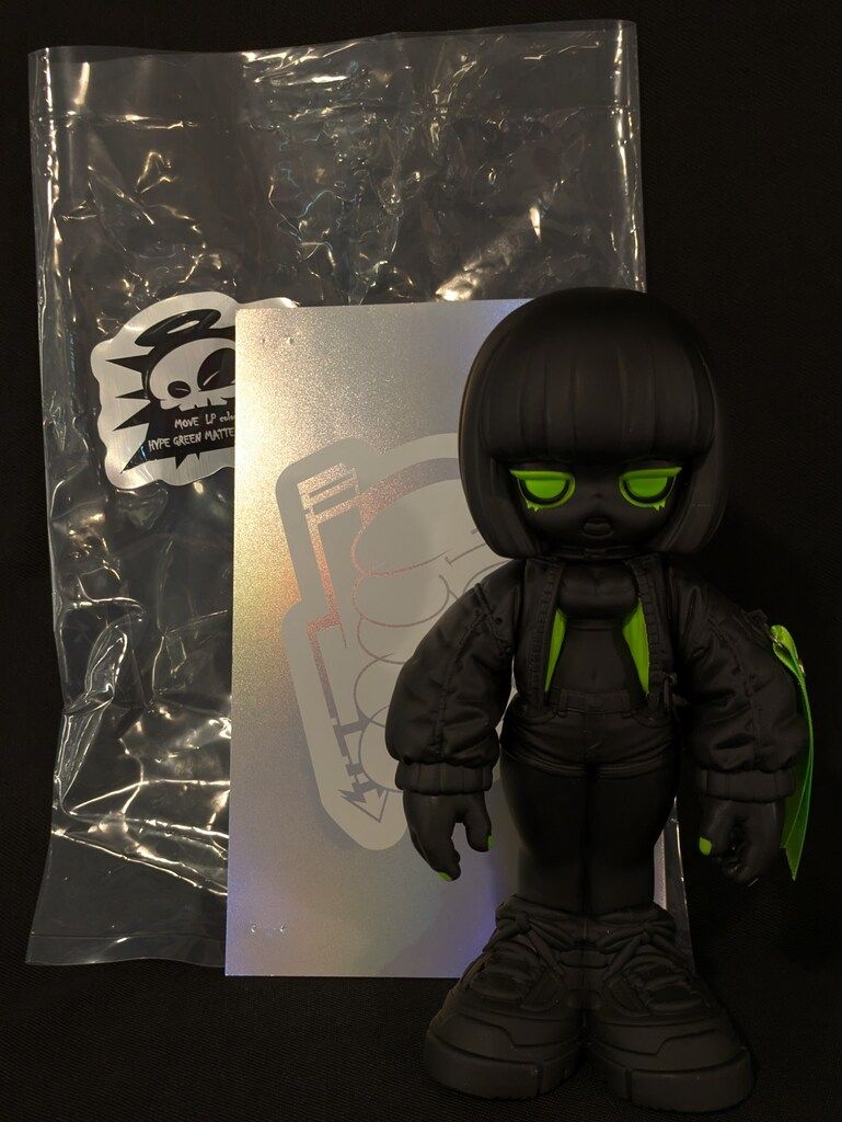 EMDASH MOVE LP color HYPE GREEN MATTE BLACK 【公式通販】