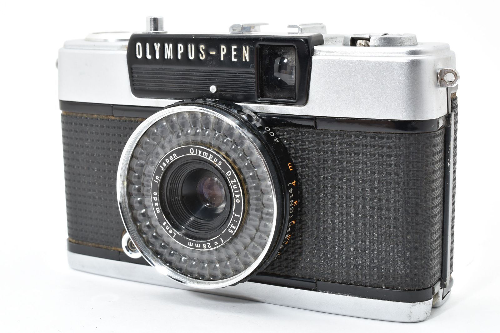 完動品 OLYMPUS PEN EE-3 オリンパス ペンEE3 ハーフサイズ フィルムカメラ シャッターOK 赤ベロOK レトロカメラ 動作品 コンパクト B1011