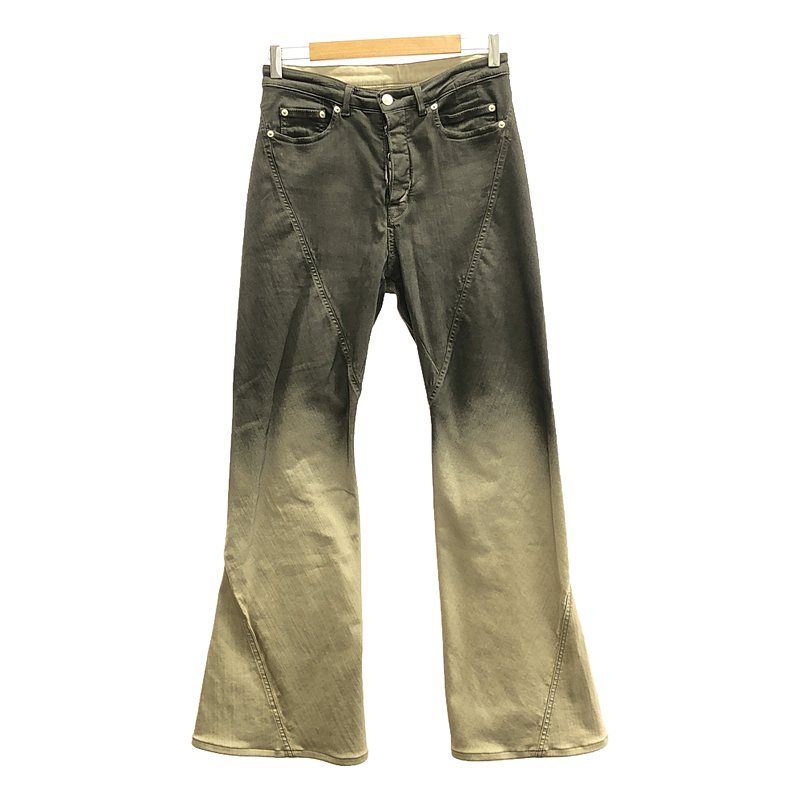 Rick Owens DRKSHDW / リック・オウエンス・ダークシャドウ | Bias Bootcut Gradient Jeans バイアス ブーツカット グラデーション デニムパンツ | 31 | グレー系 | メンズ