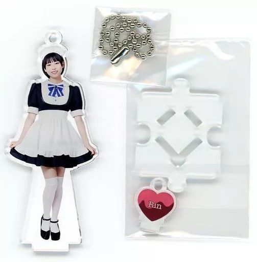 中古】雑貨 橋迫鈴(アンジュルム) フィギュアスタンドキーホルダー