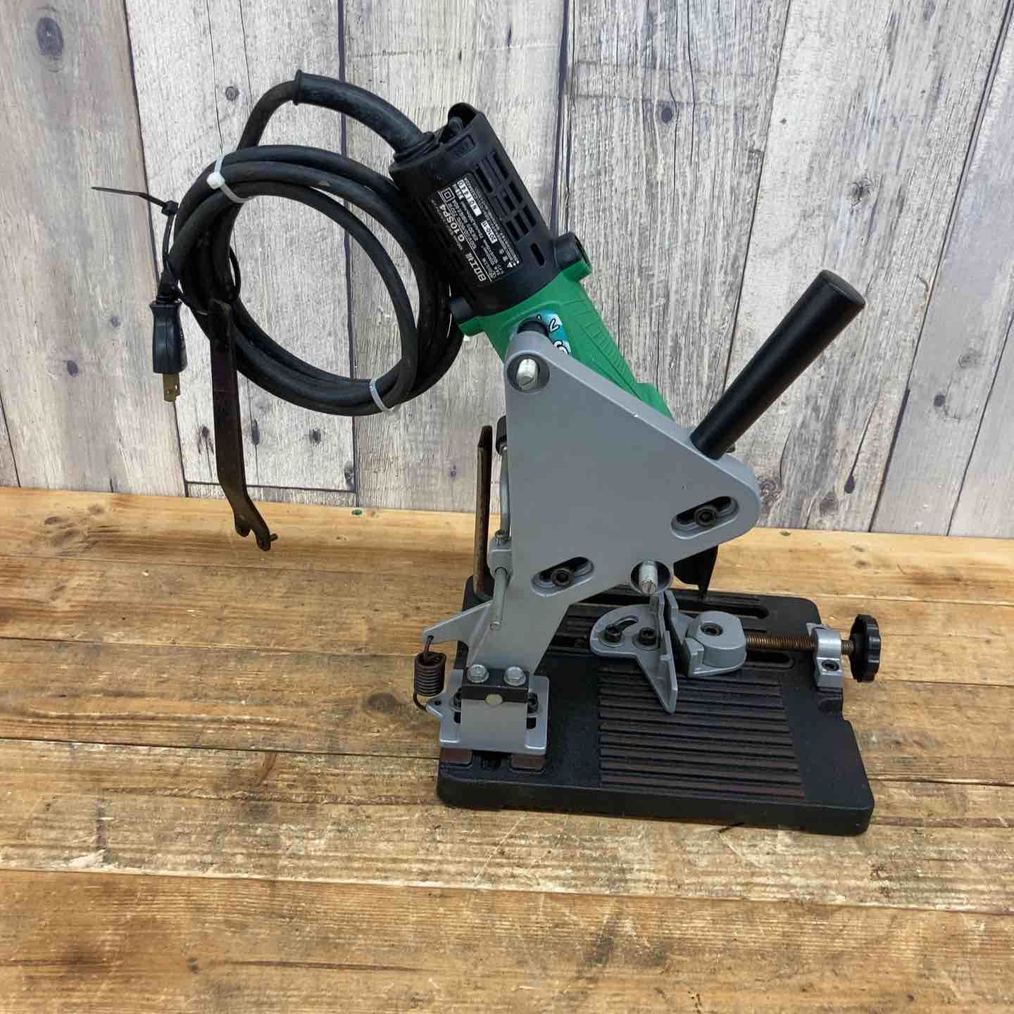 品 ハイコーキ HIKOKI 旧 日立工機 ディスクグラインダ G 10 SP 4 スタンド付き 高速切断機