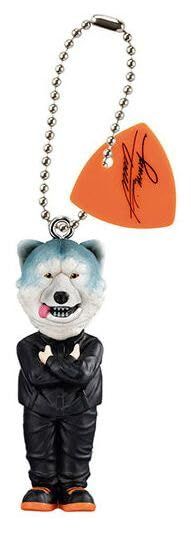 MAN WITH A MISSION（マンウィズアミッション）2024 グッズ マンウィズ ガチャ 5種 FIGURE COLLECTION フィギュア キーホルダー 田中 (オレンジ: Tokyo [オレンジ: Tokyo Tanaka（トーキョータナカ）]