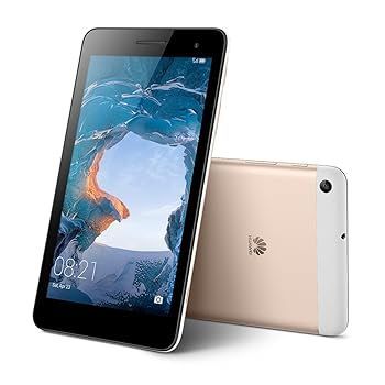 【中古】(非常に良い)Huawei 7インチ タブレット MediaPad T1 7.0 ゴールド ※LTEモデル RAM 2G/ROM 16G【日本正規代理店品】