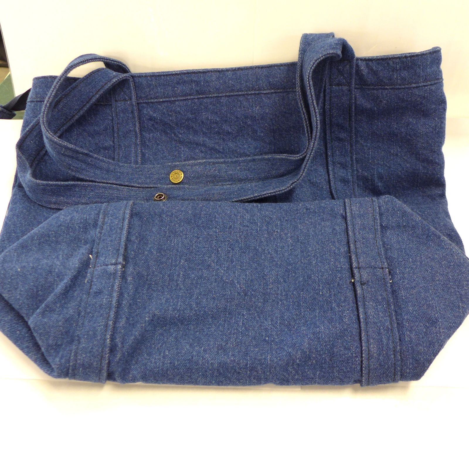 HUNTING WORLD ハンティングワールド ワッペン ブルーデニム トート