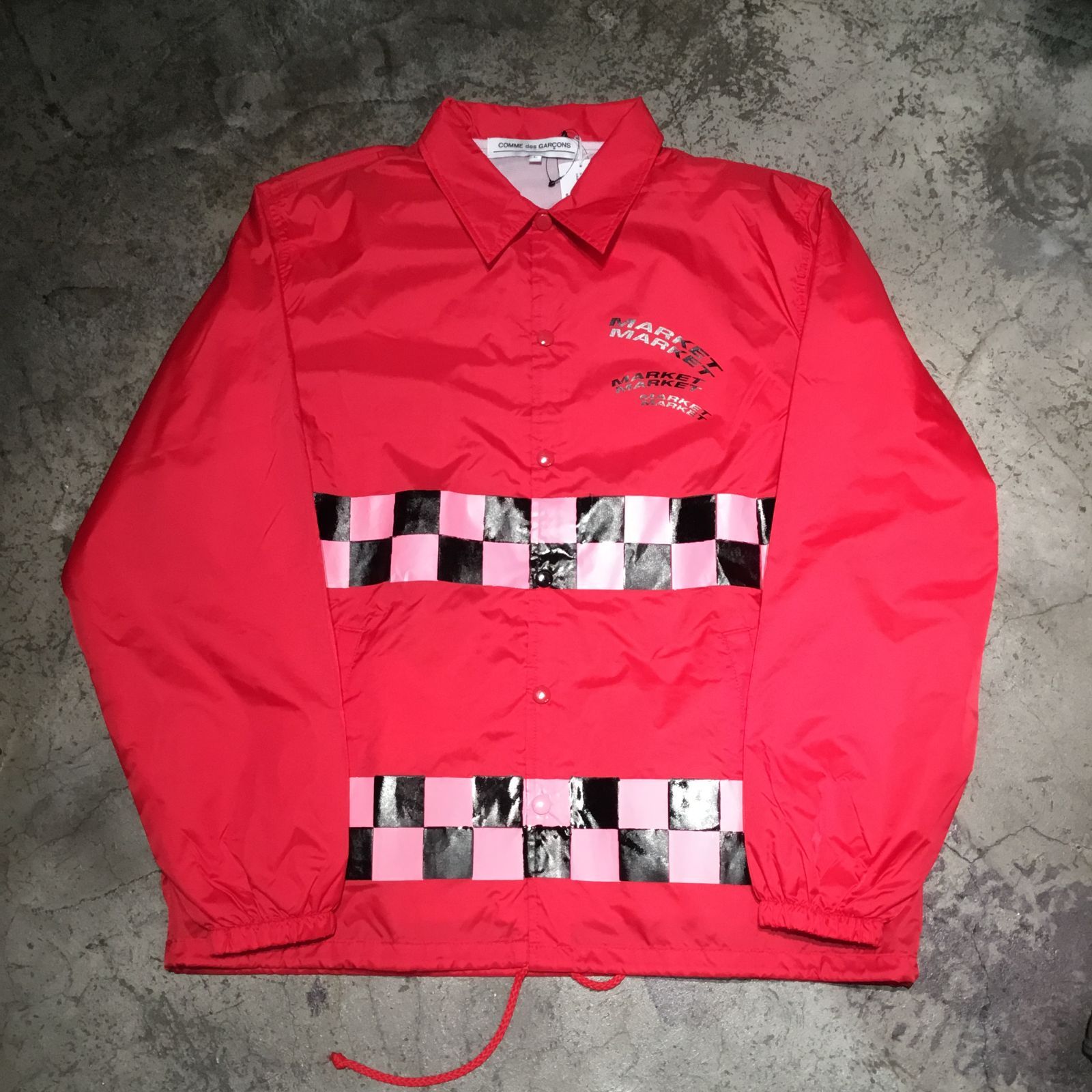 COMMEdesGARCONS コムデギャルソン black and pink market コーチ 