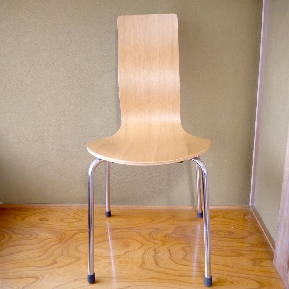 ダイニングチェア 無印良品 モールドプライウッドチェア 廃盤品