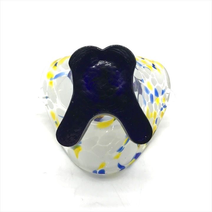 未使用 ムラーノ ガラス ベネチアン グラス ピエロ 小物入れ