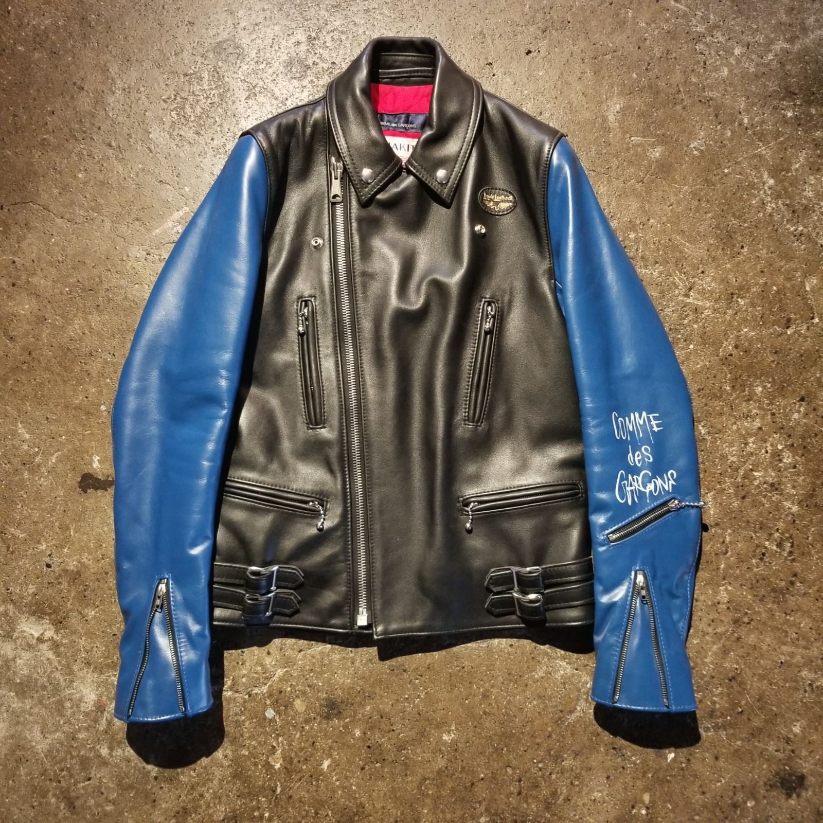 希少サイズ42 コムデギャルソン×ルイスレザー ライトニング AD2021 コム デ ギャルソン x ルイスレザーズによる新作レザージャケットが