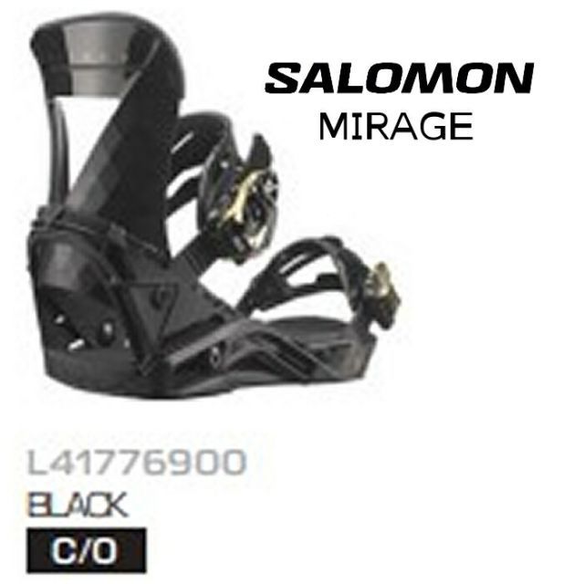 サロモン SALOMON スノーボードビンディング MIRAGE レディース S 楽天