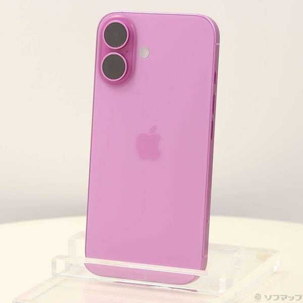 中古品〕 iPhone16 128GB ピンク MYDT3J／A SIMフリー【368