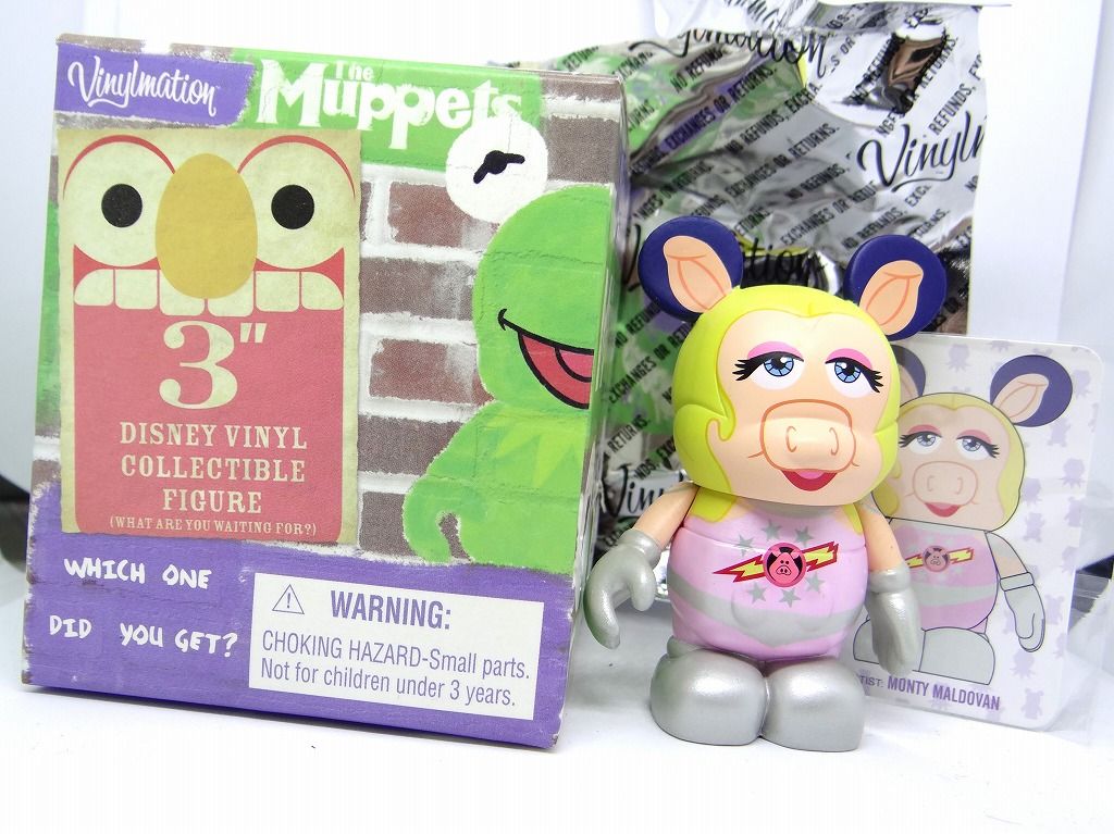 ディズニー バイナルメーション Vinylmation Muppets 2 ミス・ピギー