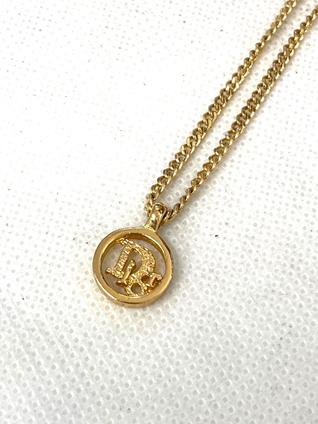 【極美品】ディオール　アクセサリー　ネックレス　ブレスレット　ゴールド クリスチャンディオール ブレスレット ゴールド 喜平チェーン
