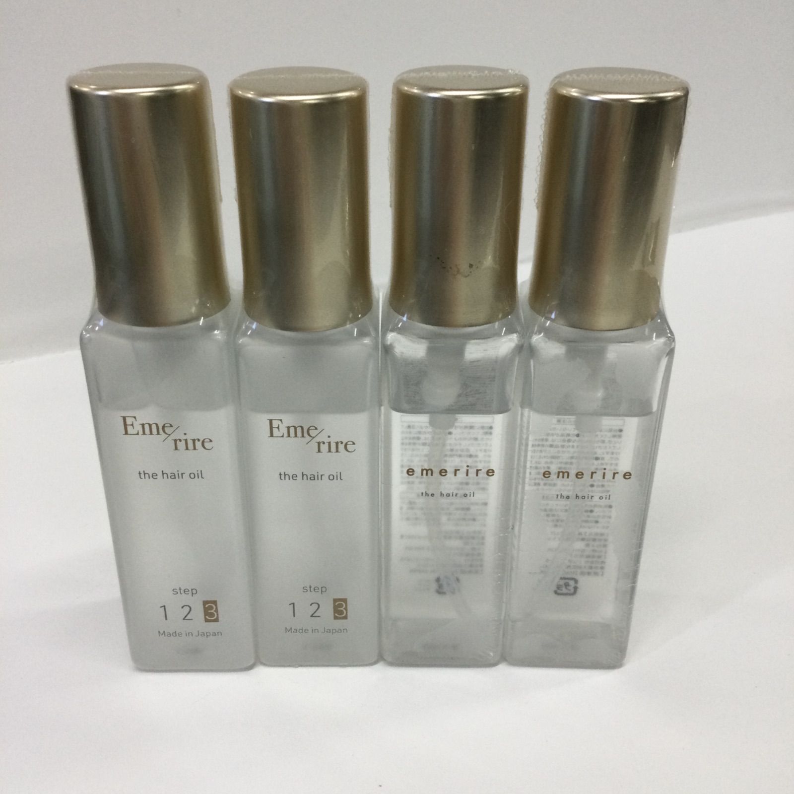 エメリル　シャンプー、コンディショナー、ヘアオイルセット 新品 エメリル シャンプー＆トリートメント＆ヘアオイル 3点セット