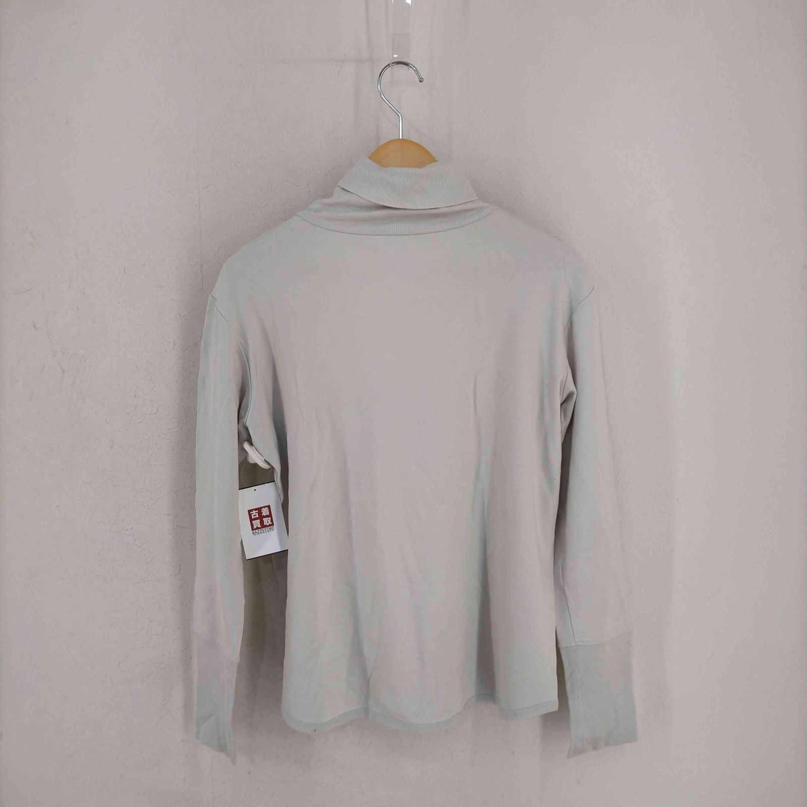 THE RERACS ザリラクス タートルネックカットソー 長袖 レーヨン