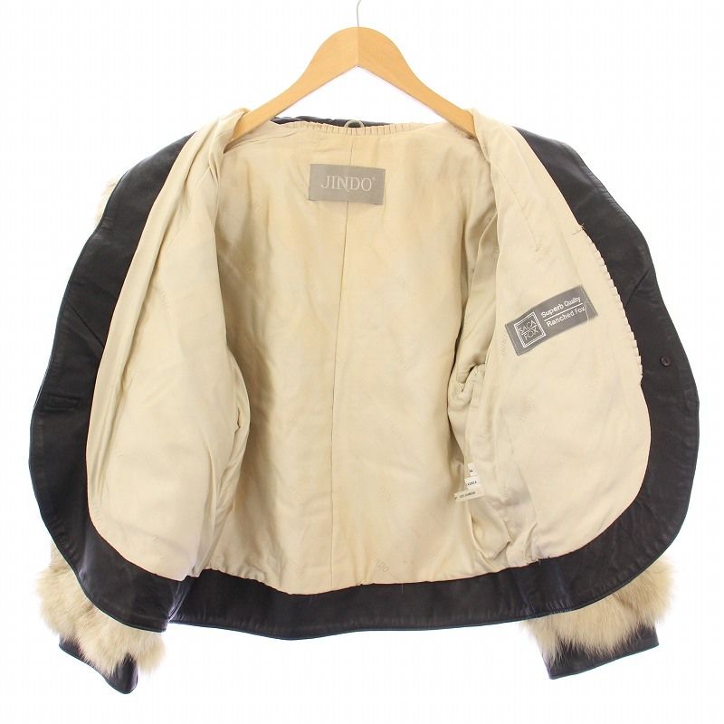 サガフォックス SAGA FOX jindo 銀サガ フォックスファーコート