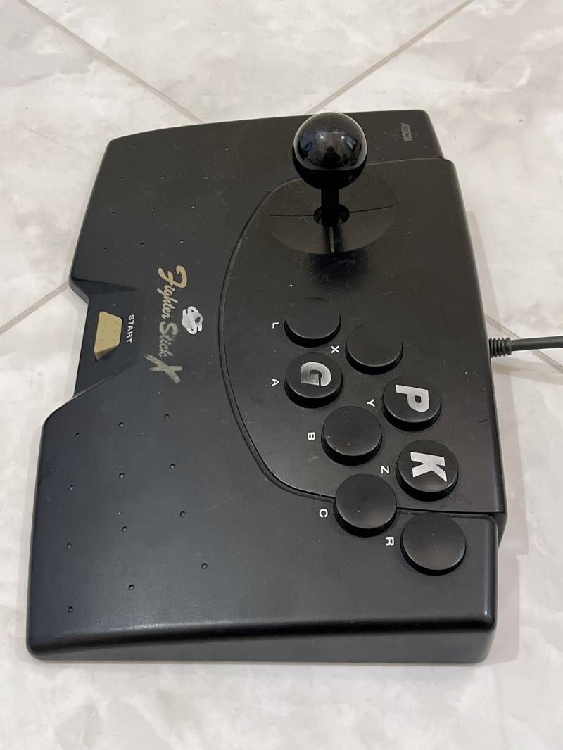 海外版 SEGA セガサターン MK-80000A ファイタースティック ASC-0602C まとめ 現状品 UP786_INFO