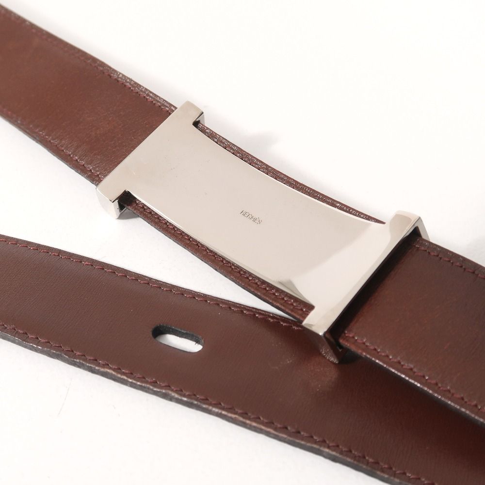 HERMES エルメス ベルト サイズ105 □F刻印 リバーシブル レザー