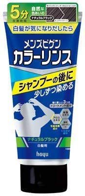 ホ-ユ- メンズビゲン　カラーリンス　ナチュラルブラック × 5個セット 