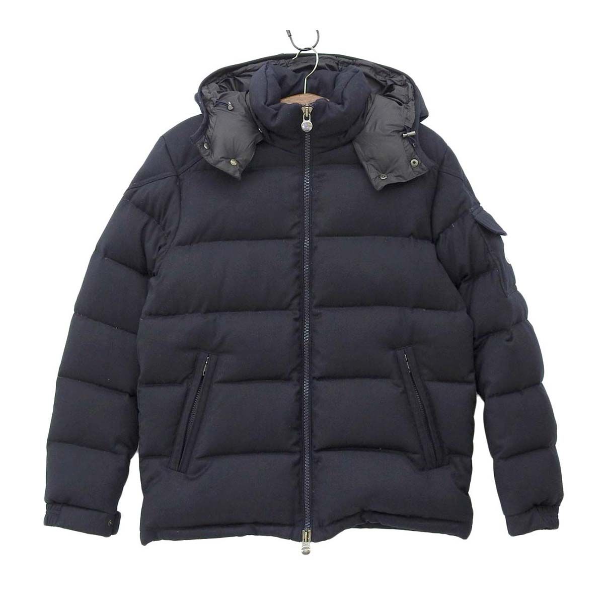 モンクレール MONTGENEVRE モンジュネーブル ダウンジャケット 40338 05 54272 メンズ ネイビー MONCLER【中古】 【アパレル・小物】