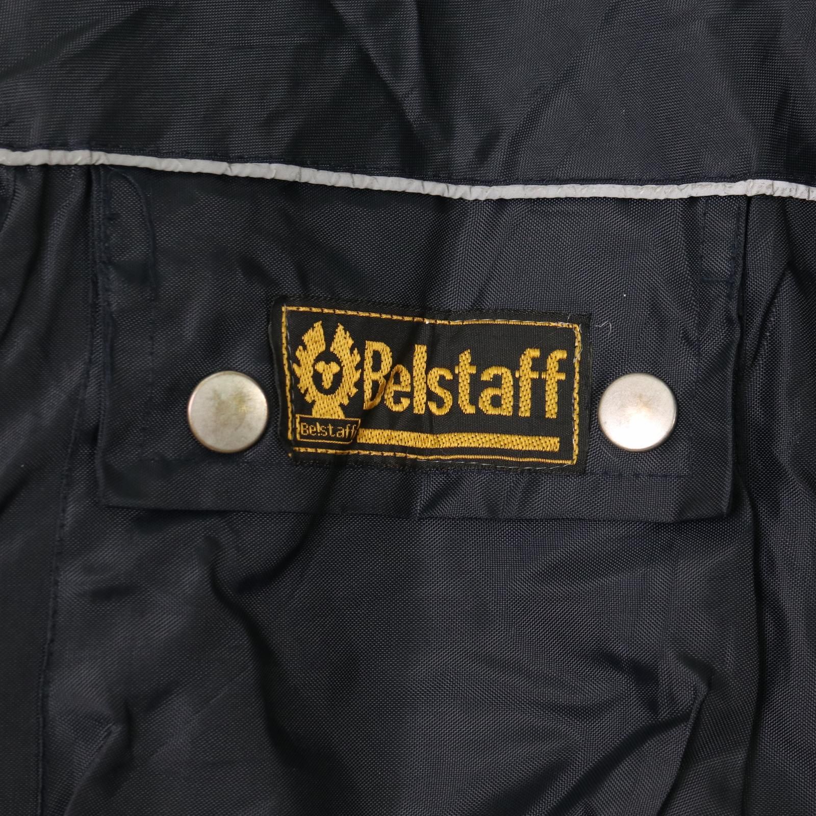 Belstaff ベルスタッフ ナイロン モーターサイクルジャケット ネイビー 