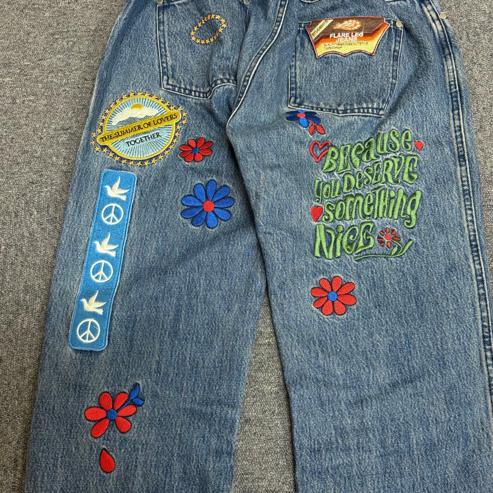 afb フレアパンツ AFB フレアパンツ Lサイズ