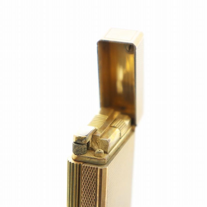 エステーデュポン S.T.DUPONT ライン1 ショート ガスライター 総柄 