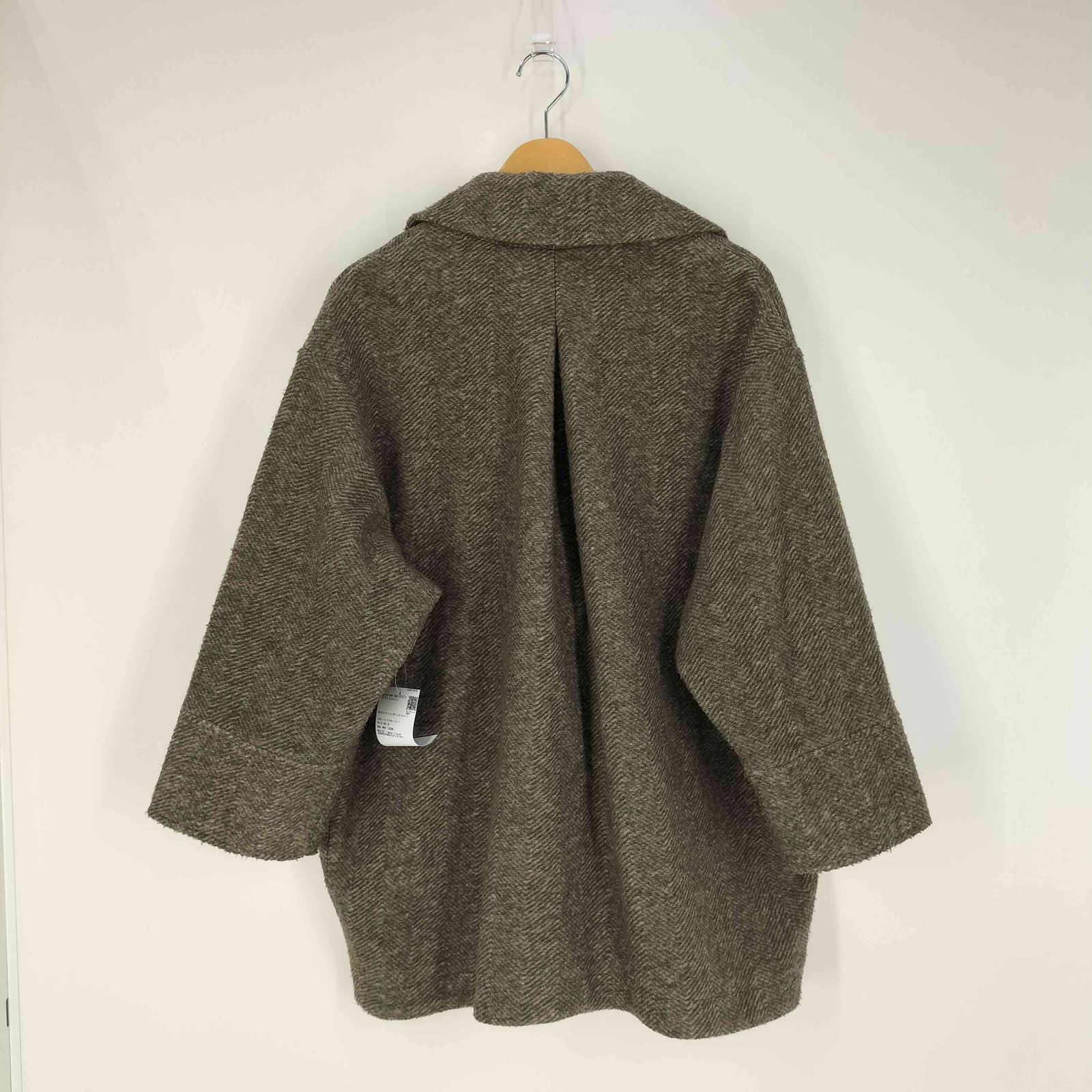 Spick and Span Wスライバーヘリンボーンミドルコート 36 Spick&Span Wスライバーヘリンボーンミドルコート 36本当に 安い