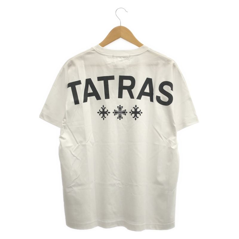 TATRAS タトラス REALA レアラ Tシャツ 2024年 ホワイト M 中古】TATRAS 24ss AION ロゴプリントTシャツ サイズ2 ホワイト