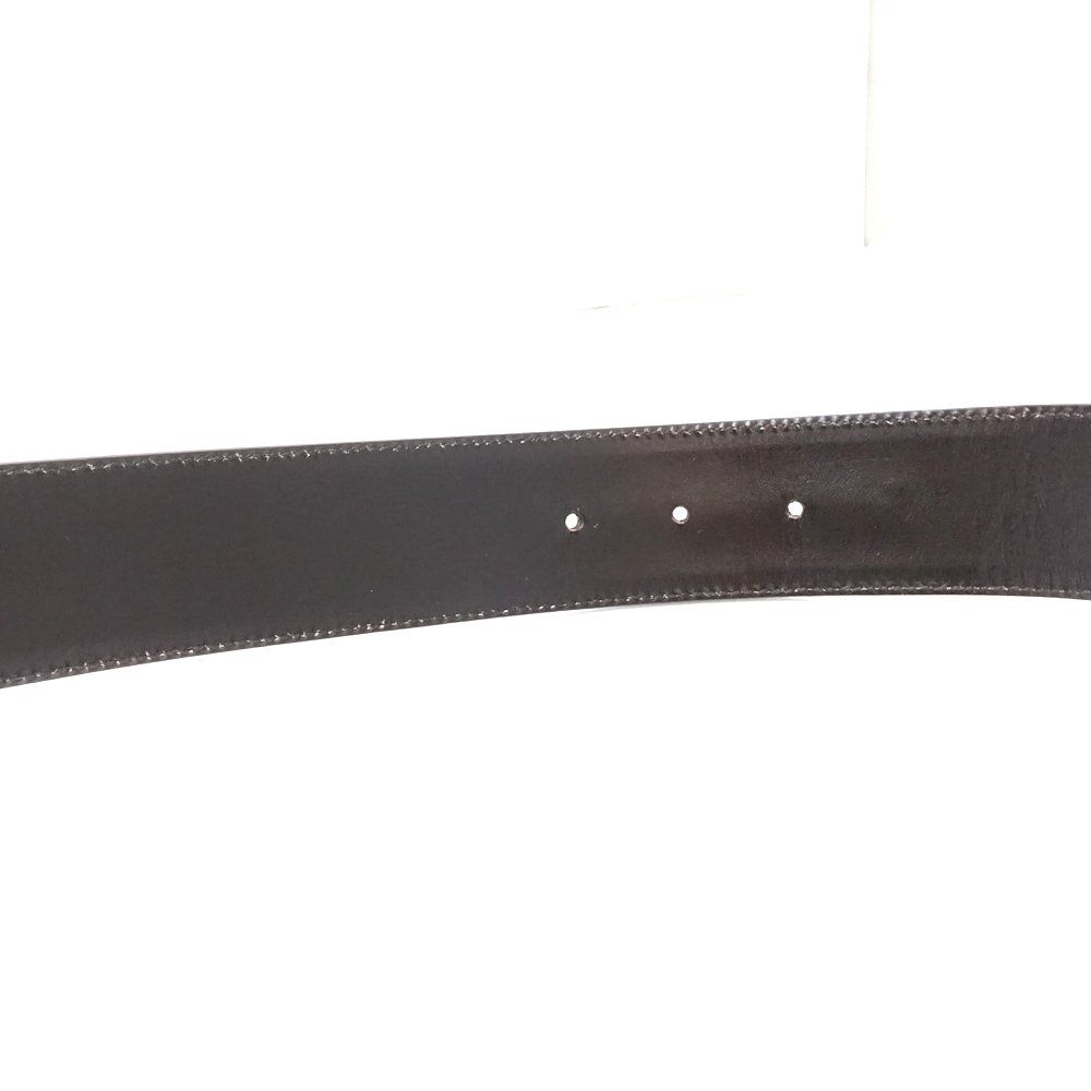 GUCCI グッチ ベルト インターロッキングG 114876 85・34 レザー  