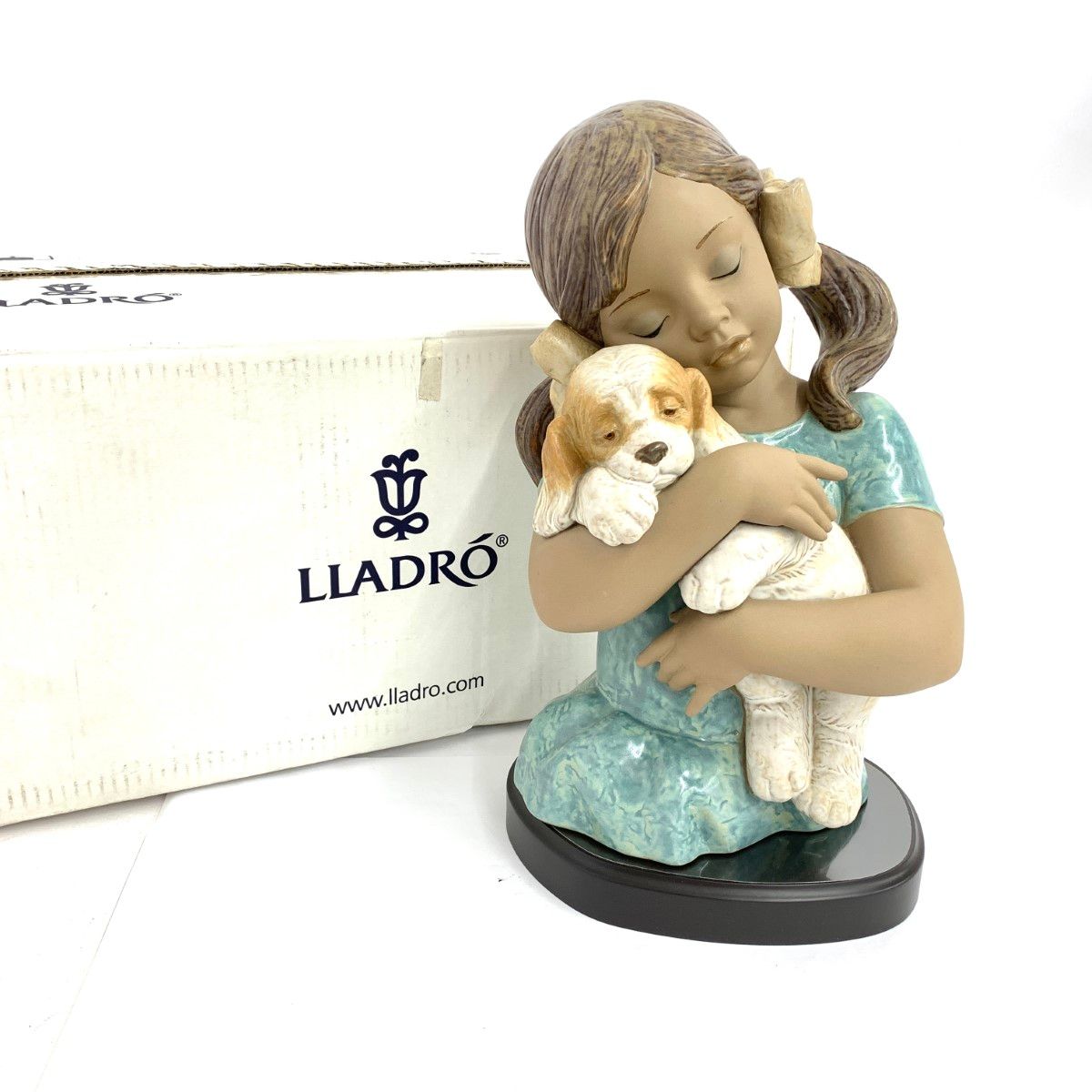 LLADRO リヤドロ とっても好きよ フィギュリン 箱付 2355 マルチカラー  陶器 　240001091938