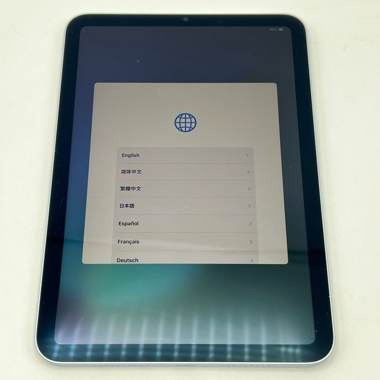 ФiPadmini 第7世代 128GB ブルー Wi-Fi MXN73J/A 美品】Apple iPad mini 第