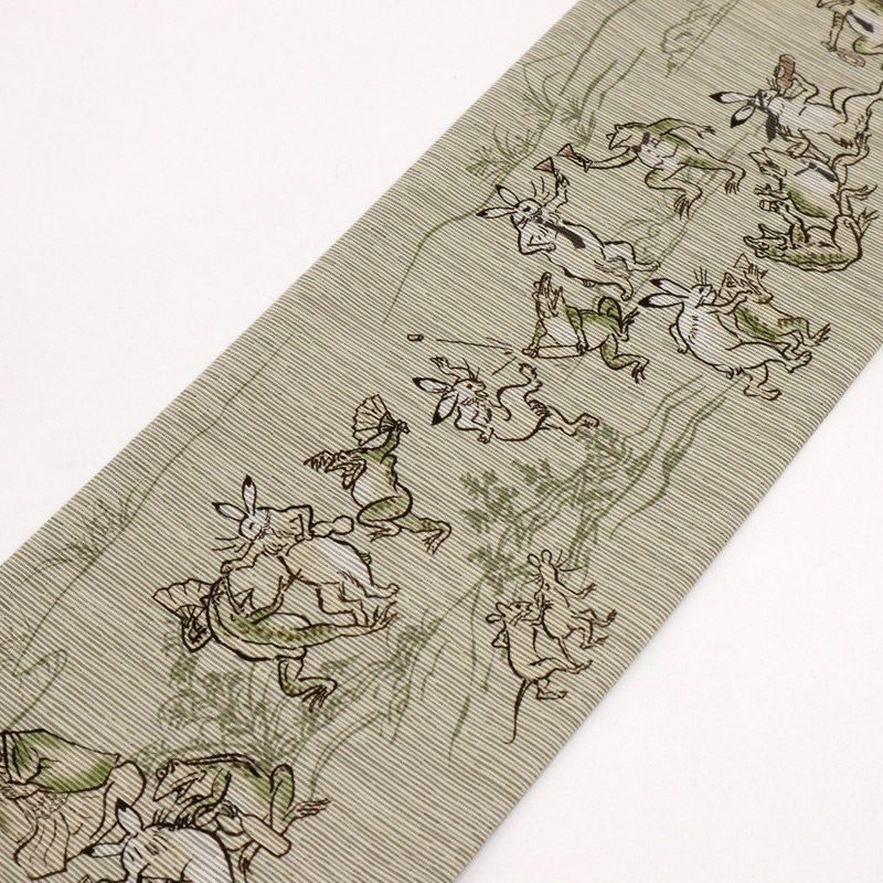 リバーシブル 鳥獣戯画×瓢箪のライン