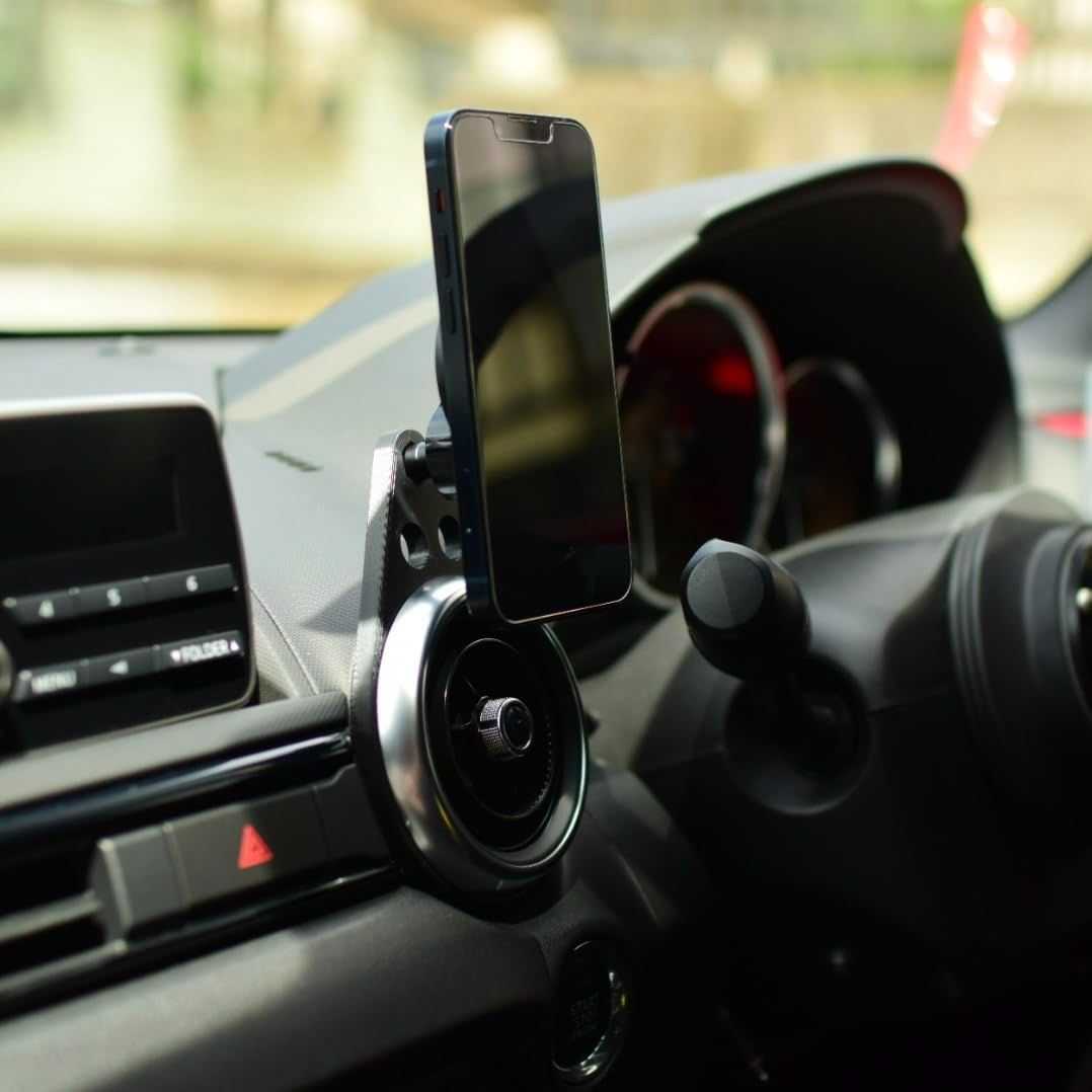 MagSafe対応 MX-5 スマホホルダー 2015～2025年式適合 NDロードスター H er Phone SRFdesign