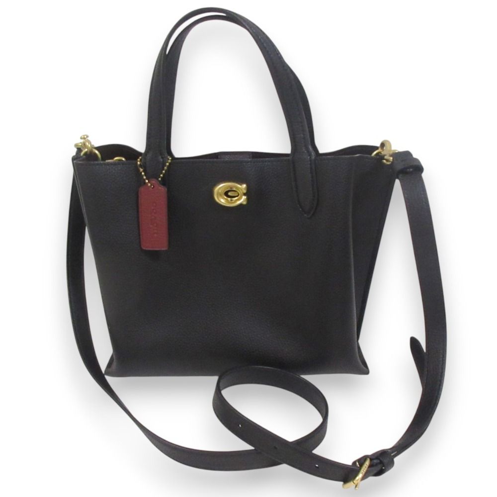 純正クリアランス COACH ウィロウ トート ショルダーバッグ ターン 