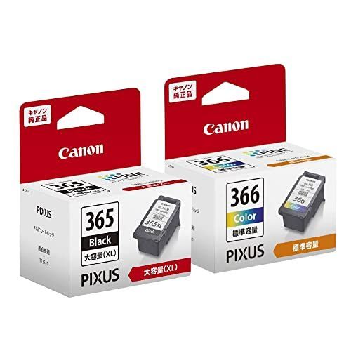 純正品セットキヤノン FINEカートリッジ BC-365XL大容量ブラック + BC-3663色カラー セット