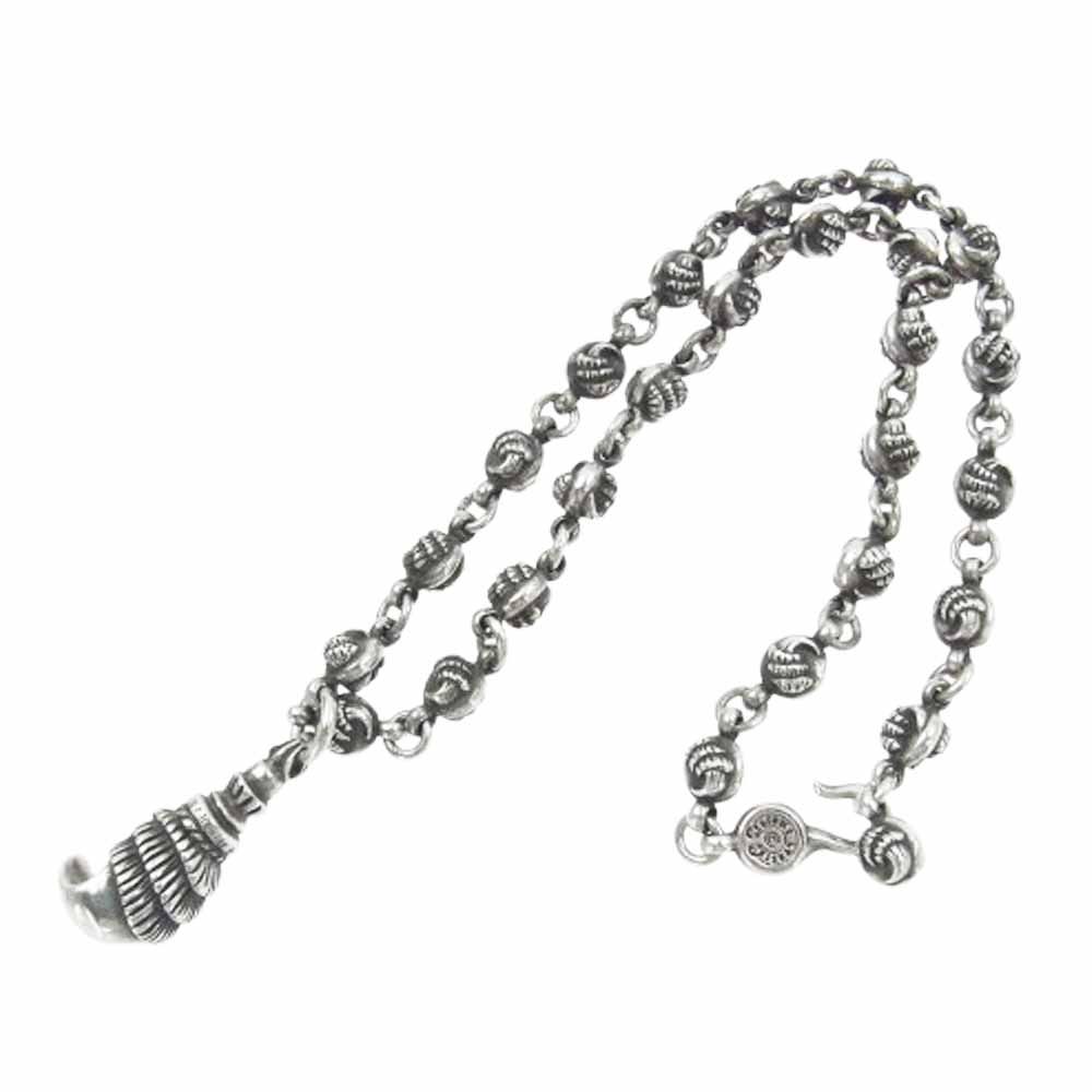 CHROME HEARTS クロムハーツ（原本無） CROW クロウ ボール ネックレス