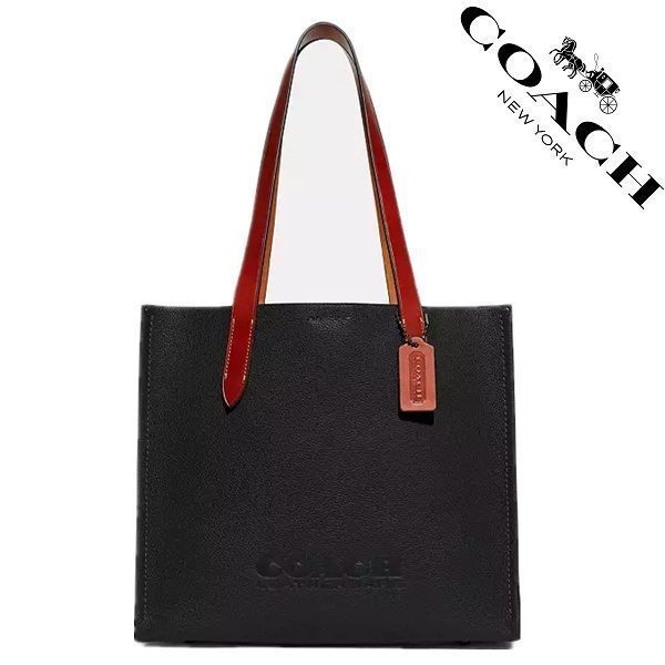 新作】 coach コーチバッグ CM067 BLACK トートバッグ ショルダーバッグ ハンドバッグ 2WAY スミストート レザー クロスボディー  アウトレット品 新品未使用 - メルカリ