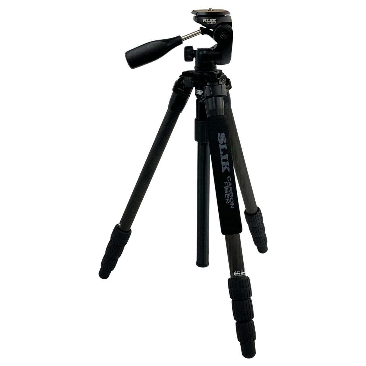 良好 SLIK E74 LIGHT CARBON カーボン 三脚 SH-705E 雲台セット スリック ライトカーボン N10421541