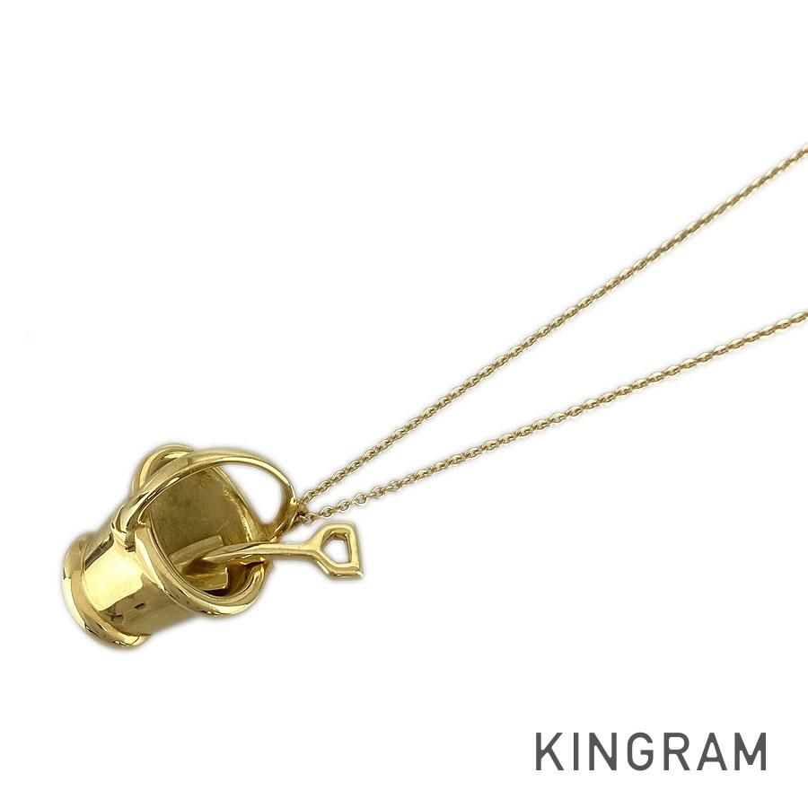 ティファニー TIFFANY&Co. ネックレス K18YG バケツ スコップ