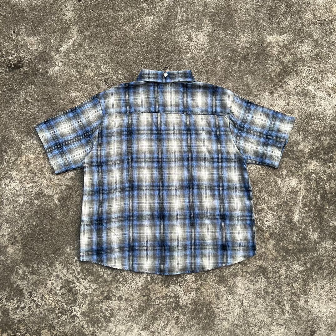 Stussy 2024 Fwスチュワート早秋コレクションチェック柄シャツ