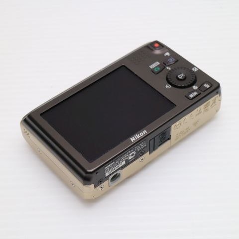 超美品 COOLPIX S6300 エレガントゴールド 即日発送 デジカメ Nikon