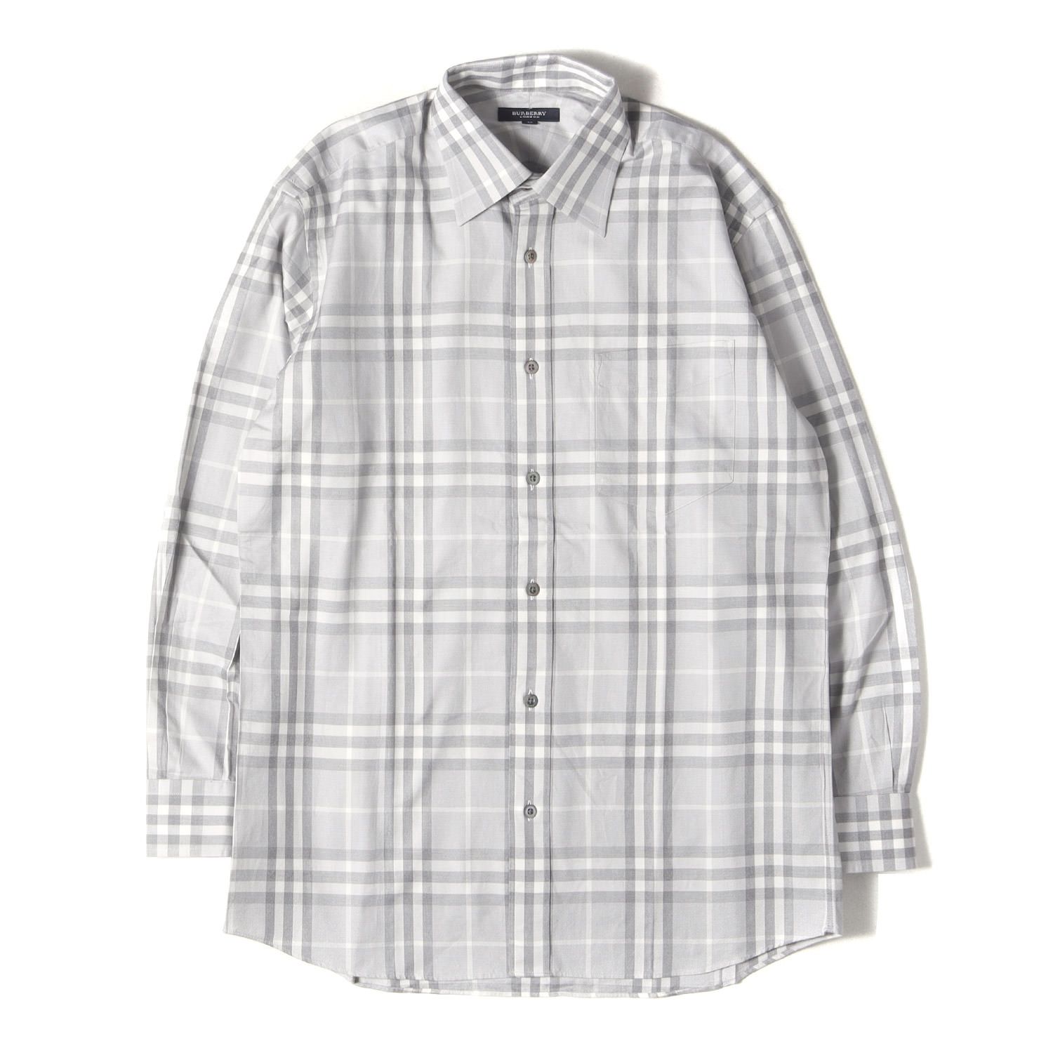 BURBERRY バーバリー シャツ サイズ:M / オーバー タータン チェック 