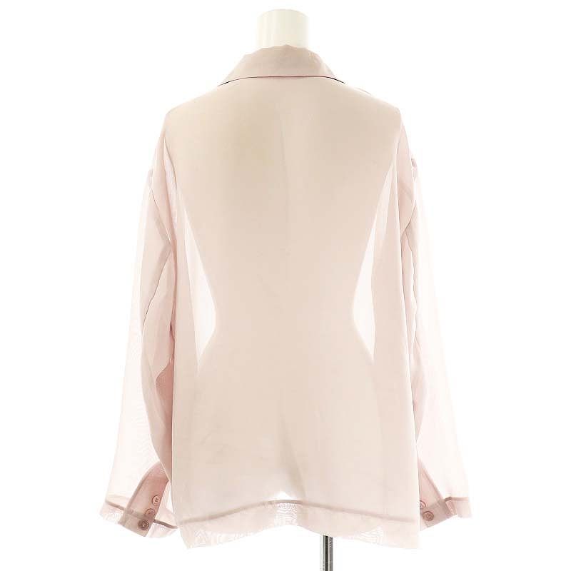 スナイデル SNIDEL 24SS シアージャケット テーラード 0 ピンク