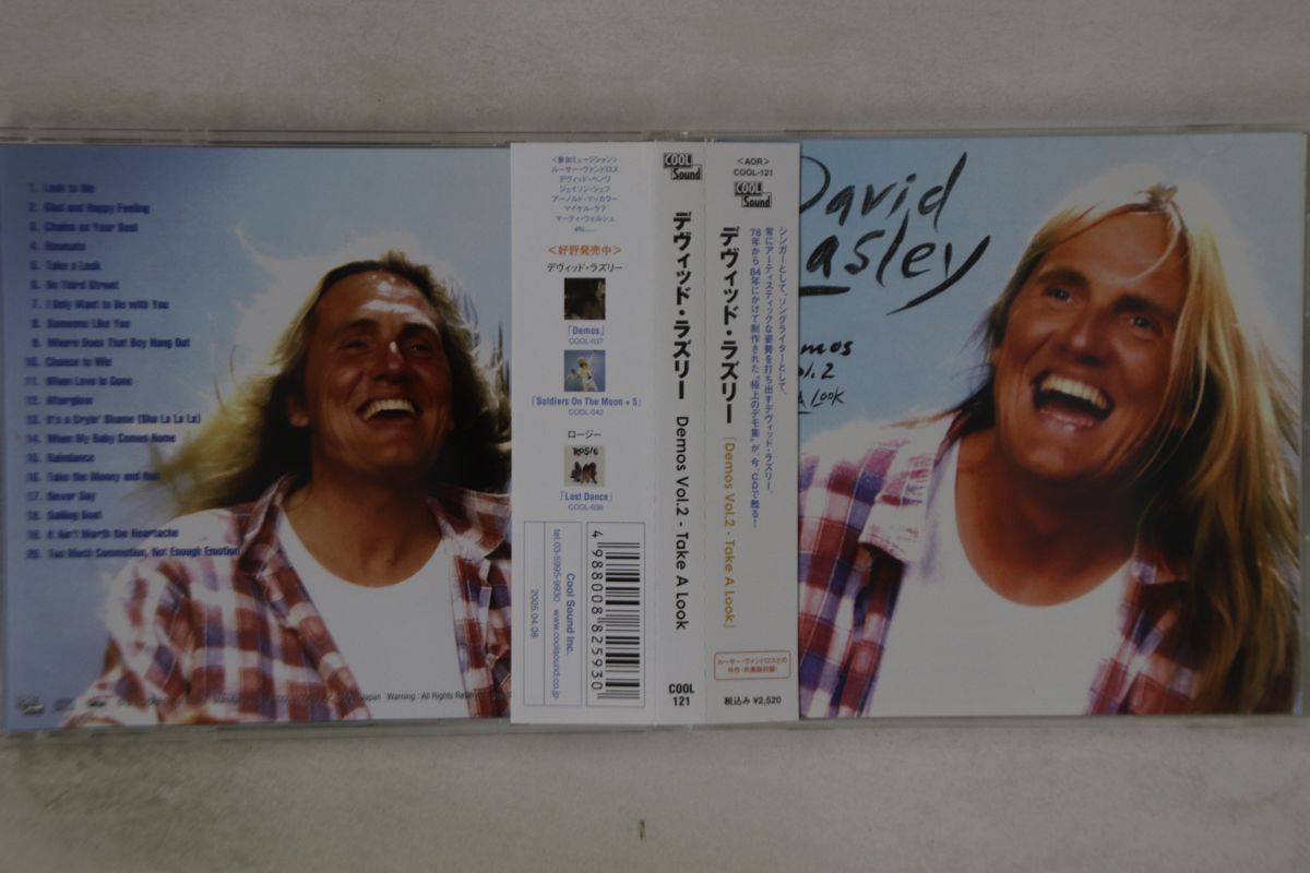 CD CD David Lasle Demos Vol 2 Take A Look COOL121 SOOL SOUND /00110