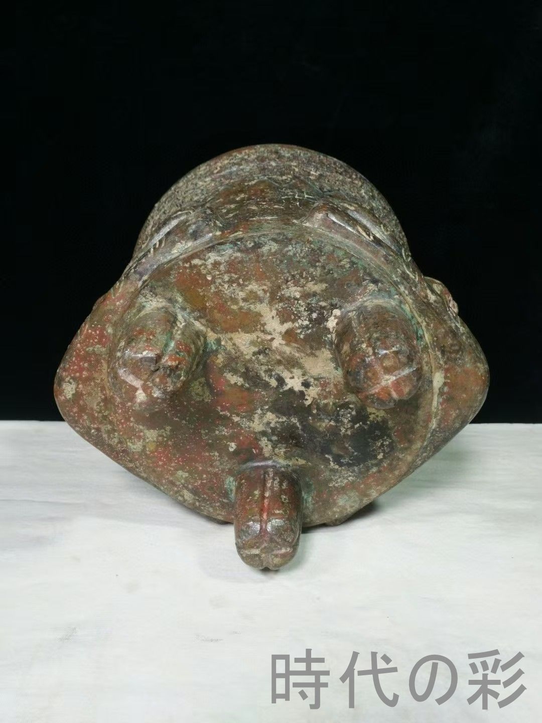 中国古美術 西漢 青銅器 鷹蓋人抱器 貯貝器 貝貨容器 儀礼器 貯蓄器 風水開運 中国古美術 西漢 青銅器 鷹蓋人抱器 貯貝器 貝貨容器 儀礼器 貯蓄器