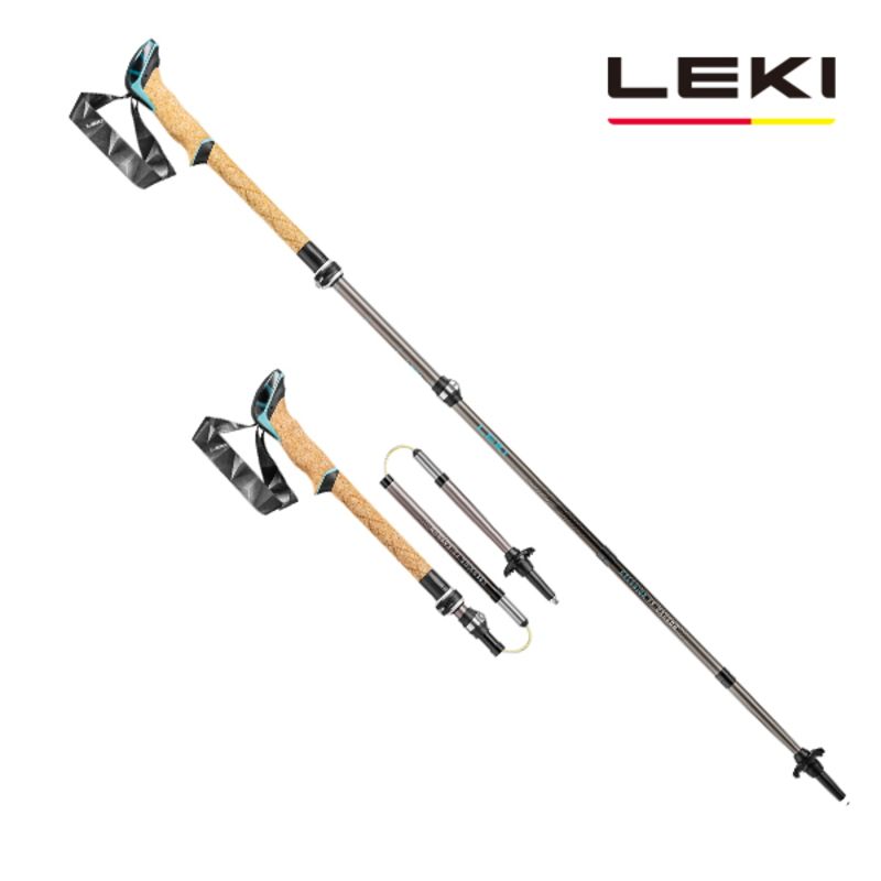 LEKI レキ 25春夏 CRESSIDA FX CARBON クレシダ FX カーボン 100 グレー 100～120cm