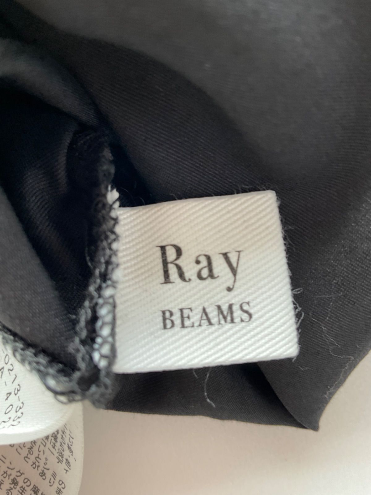 【新品.未使用】Ray BEAMS レイビームス　ブラウス　ブラック　長袖