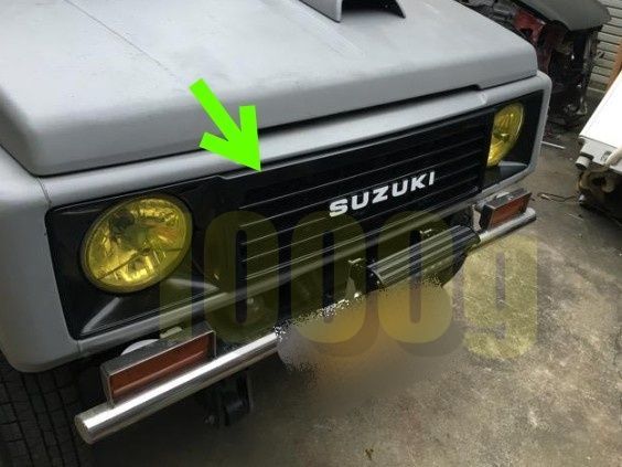 スズキ純正 SUZUKI 超 品 ジムニー JA11 グリル エンブレム セット 1990 3-1991 5 JA11V JA11C